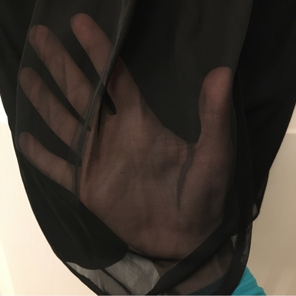 Black Drapery Dress - Picture 7 of 12